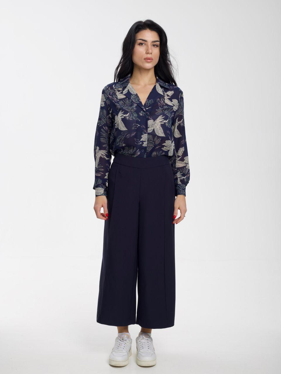 Премиальная женская блузка с принтом